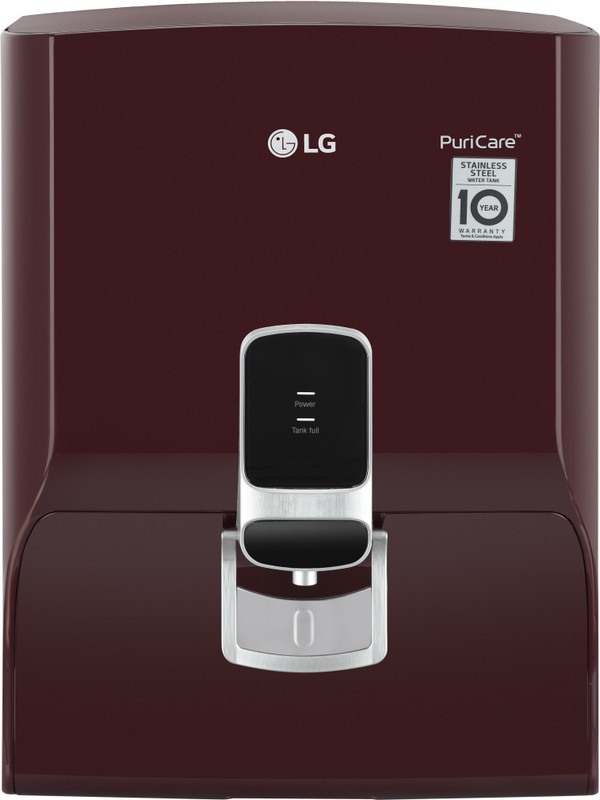 Hindware WR-18071UFN 7 L RO + UV + UF Water Purifier Suitable for all - Borewell, Tanker, Municipality Water(White)
