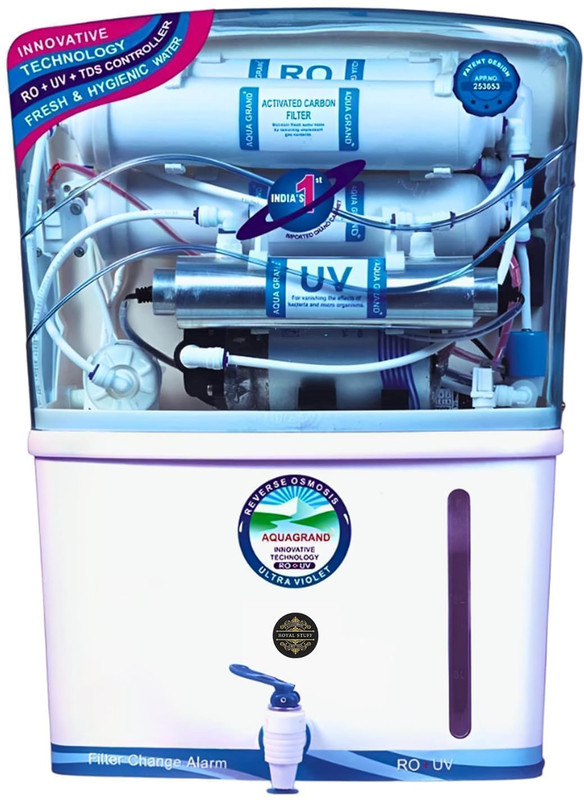 Skypure Copper Alkaline RO Water Purifier with UV, UF and TDS Controller 12 L RO + UV + UF + Alkaline + TDS Control Water Purifier(White)