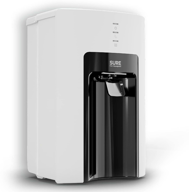 Eureka Forbes Aquasure from Aquaguard Amaze NXT 6 L RO + UV + UF + MTDS Water Purifier (White)