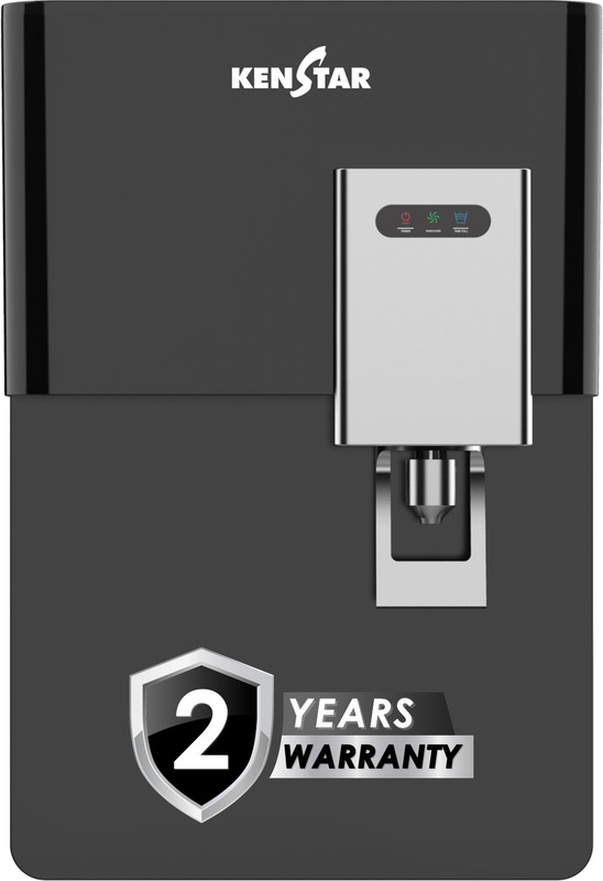 Kenstar PureAura 9 L RO + UV + UF + Copper Guard + pH enhancer Water Purifier(Black)
