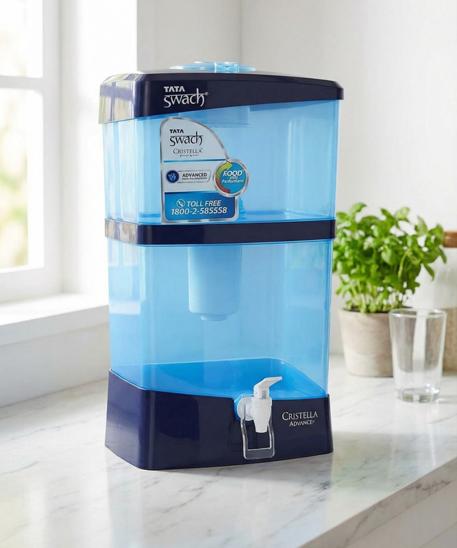 Tata Swach 45 100 L Gravity Based + EAT Water Purifier(White)