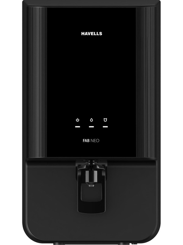 HAVELLS Fab Neo 7 L RO + UF Water Purifier Suitable for Borewell, Tanker & Municipal Water,1 Year Warranty(Black)
