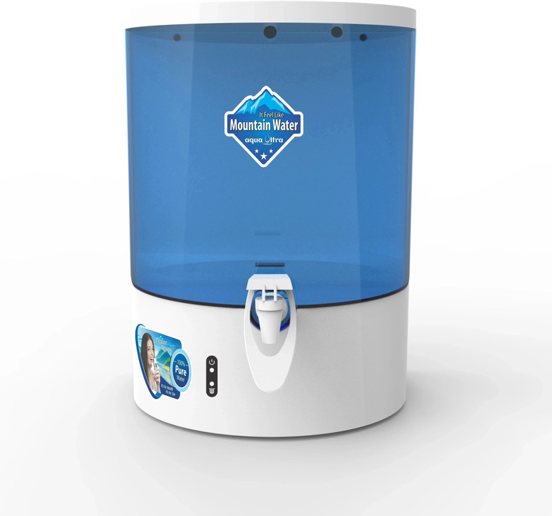 Aquaultra A1011 8 L RO Water Purifier(Black, Grey)