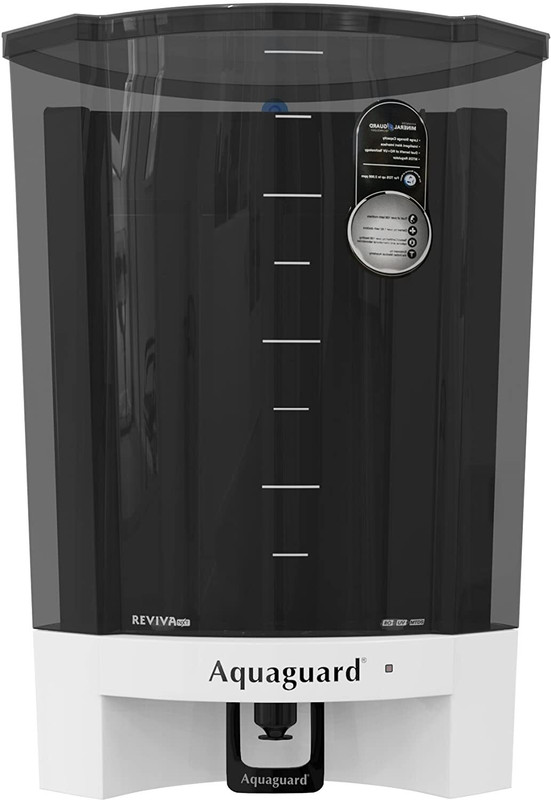 Aquaguard Reviva NXT RO with Activecopper Technology 8.5 L RO + Copper Water Purifier (White, Black)
