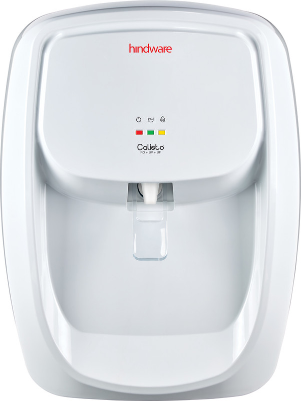 Hindware WR-18071UFN 7 L RO + UV + UF Water Purifier Suitable for all - Borewell, Tanker, Municipality Water(White)