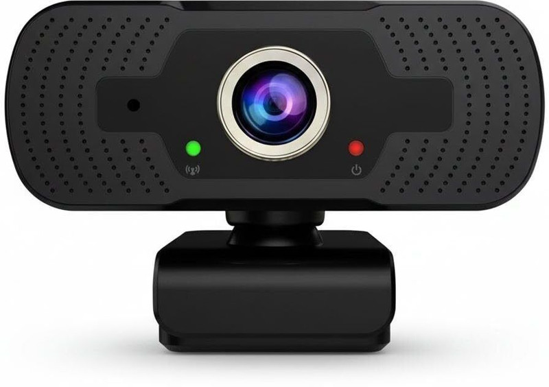 Carecase Match Webcam Full Hd 1080p Usb 2.0 For Pc And Laptop Built-in Microphone 1080 MP HD  Webcam with Built-In Microphone with Night Vision USB Connectivity(Black)
