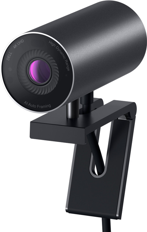 DELL UltraSharp - WB7022 8.3 MP HD Webcam with Built-In Microphone USB Connectivity(Black)