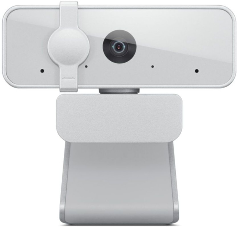 Lenovo 300 2.1 MP HD  Webcam with Built-In Microphone USB Connectivity(Grey)