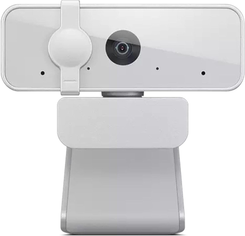 Lenovo 510 FHD Webcam 2.8 MP HD Webcam with Built-In Microphone USB Connectivity(Cloud Grey)
