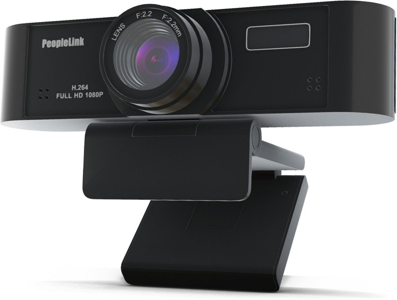 Peoplelink Orion C80 Webcam, HD, Built in Mic, Crystal Clear Video & Audio 5 MP HD Webcam with Built-In Microphone with Night Vision USB Connectivity(Black)