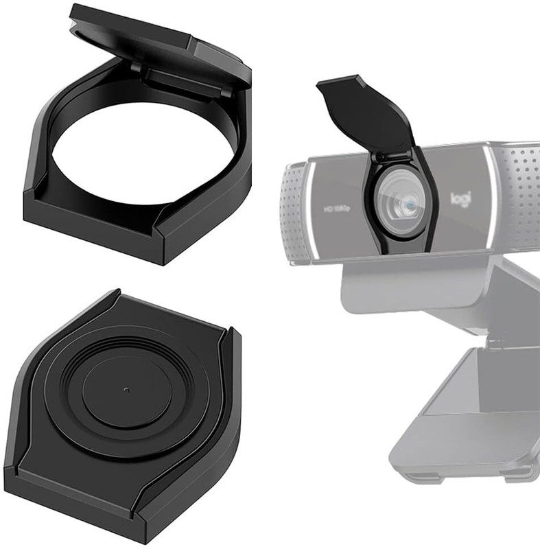 ELEPHANTBOAT Webcam Cover Two Pack Privacy Shutter for Desktop and Laptop Cameras 0 MP HD Webcam with Built-In Microphone with Night Vision Ethernet Connectivity(N/A)