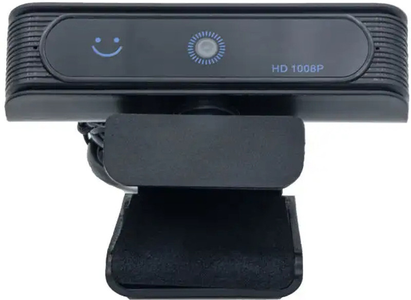 Orlov Windows Hello Face Recognition Webcam W03 – HD 1080P USB for PC/Laptop 2 MP HD Webcam with Built-In Microphone USB Connectivity(Black)