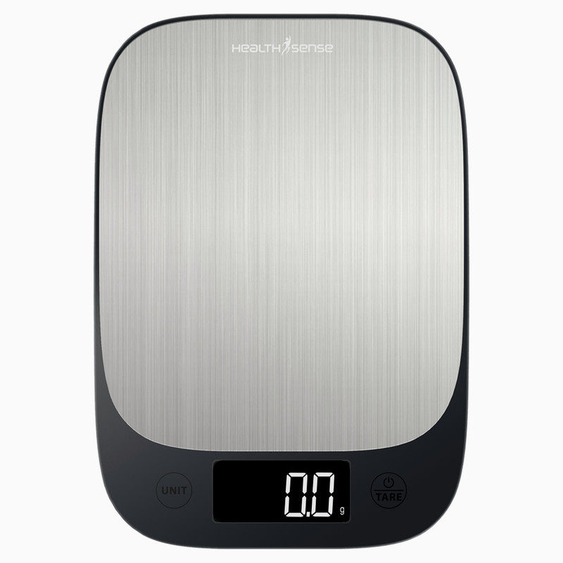 HealthSense Kitchen Weight Machine Chef-Mate - KS 70 Weighing Scale(Silver)