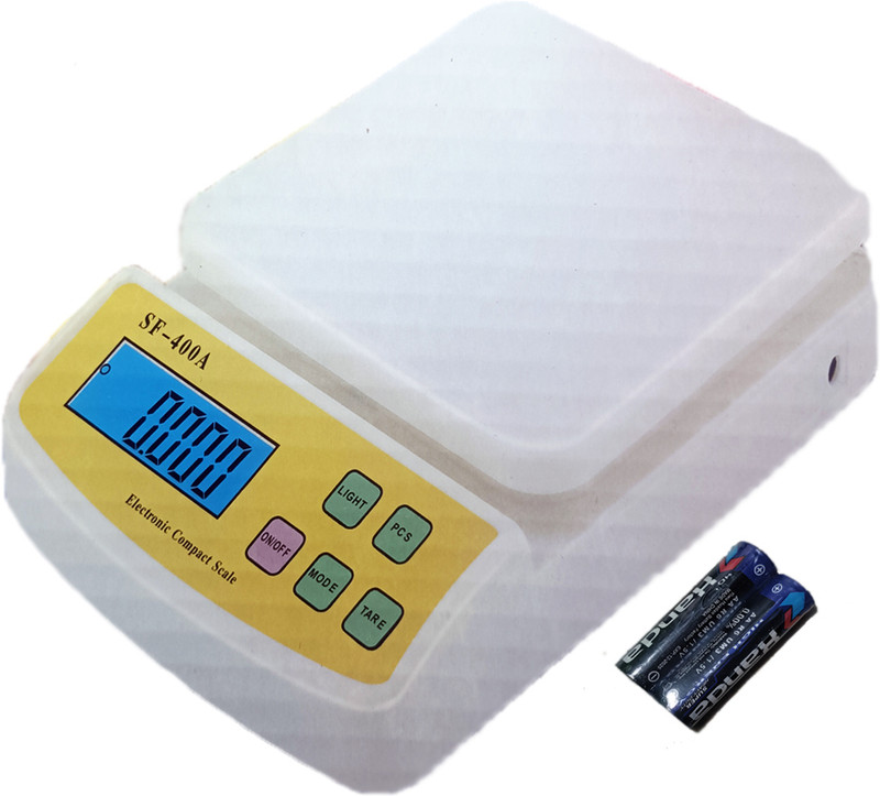Dhasara SF-400A KIitchen Weighing Scale(White)