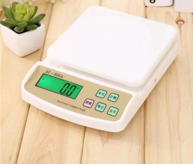 Silcon Ritu Creation Free 3 in 1 pen Worth 199 Combo sf 400A Electronic Digital 1Gram-10 Kg Weight Scale Lcd Kitchen Weight Scale Machine Measure for measuring fruits,shop,Food,Vegetable,vajan,offer,kirana kata,kirana weight machiene Weighing Scale for grocery,kata,taraju,shop,computer kata,tarazu,j