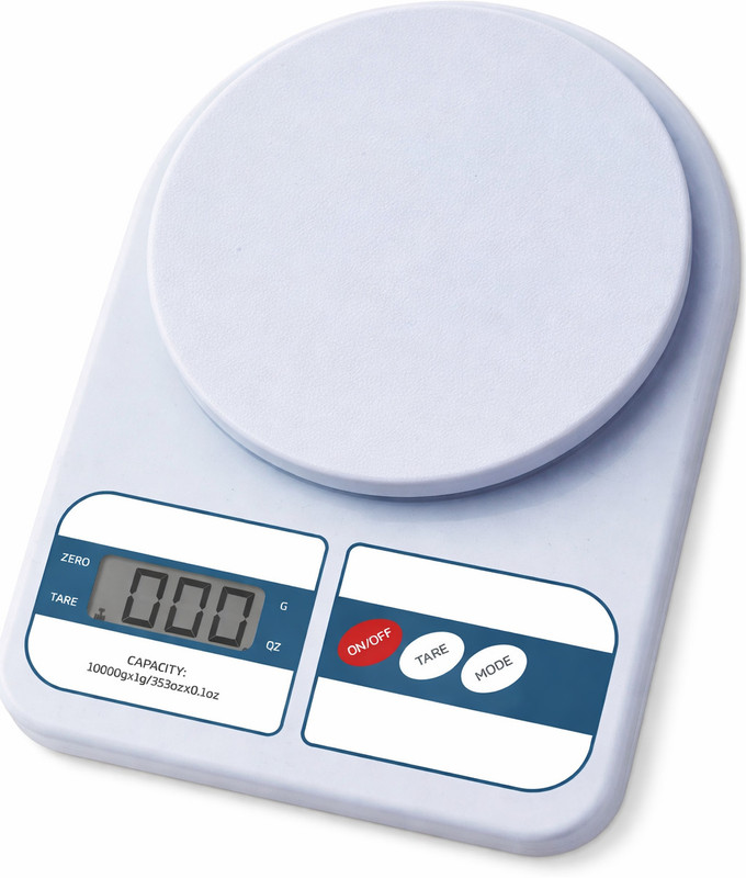 SUVARNA Scale Machine Weighing Scale(White Blue)