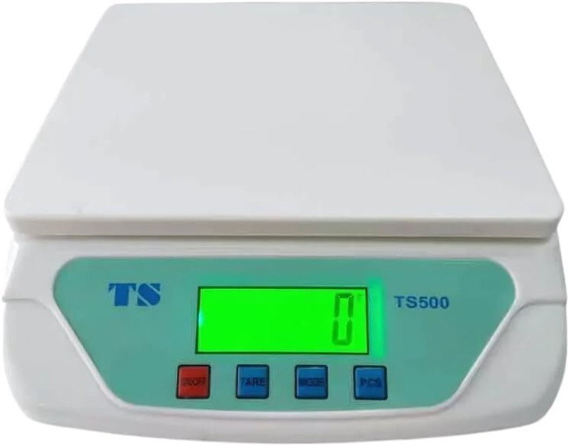 MCP Healthcare Kitchen Scale Digital Delux Multi Purpose Weighing Scale TS 500 Electronic Weighing Scale(White)