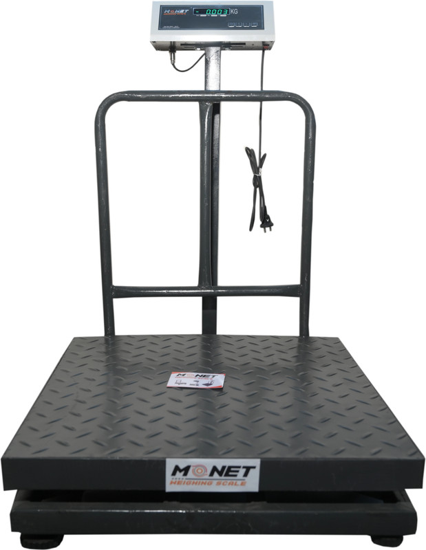monet WEIGHING MACHINE 300KG MS Weighing Scale(Grey)
