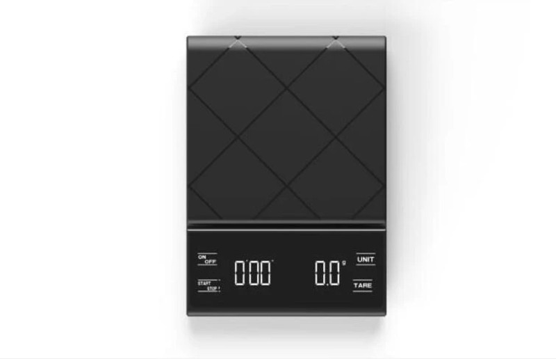HOFFEN Digital Kitchen-Coffee machine with Timer for use of accurate taste of coffee Weighing Scale(Black)