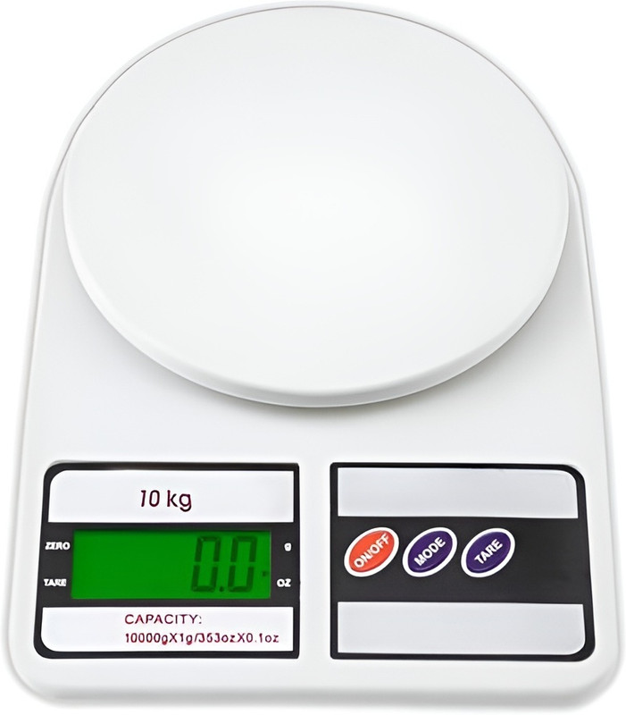 electro Digital weight machine Weighing Scale(White)