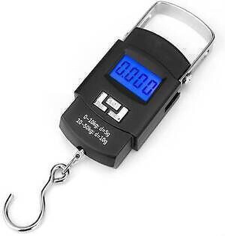 niava 10g-50Kg Digital Fishing Portable Weight Scale Taraju Tarazu Kata Weighing Scale Weighing Scale(Black)