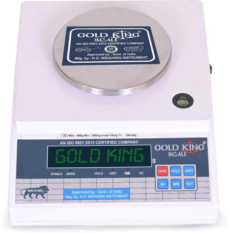 Goldkingscale KDJW 600 Weighing Scale(White)