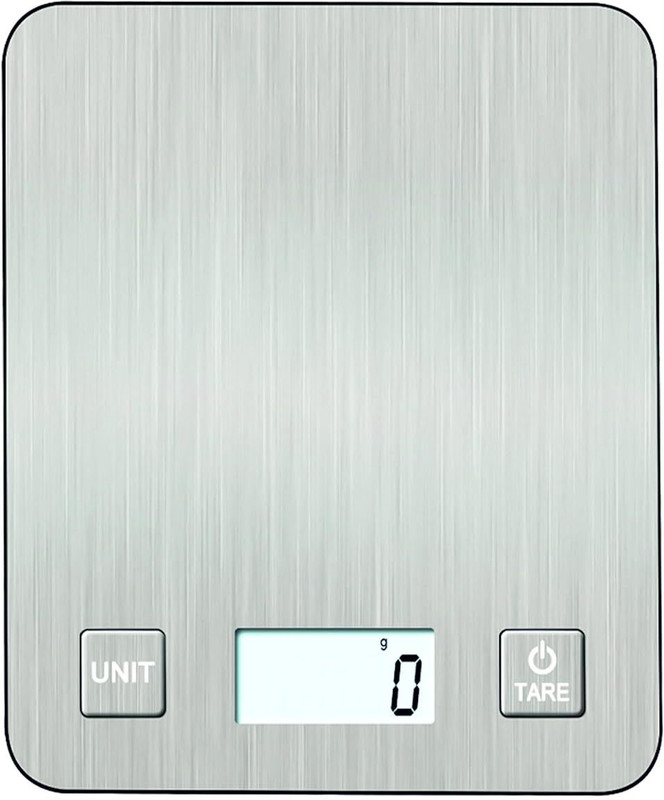 MEDITIVE Alt-L Digital Kitchen weight Scale with 5 Kg maximum Capacity Weighing Scale(Silver)