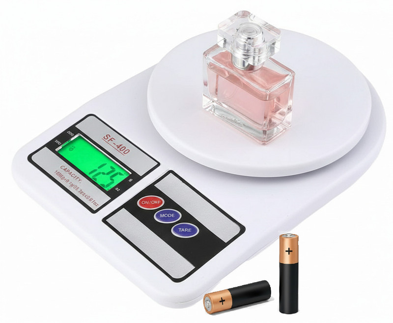 VBR's Group 10Kg Small Digital Weight Machine for Small Business, Healthy Diet & Packaging Weighing Scale(White)