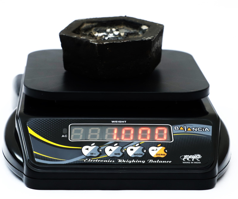 Skeisy mni kata bal kitchen scale digital display up to 10kg/1gm rechargable battery Weighing Scale(Black)