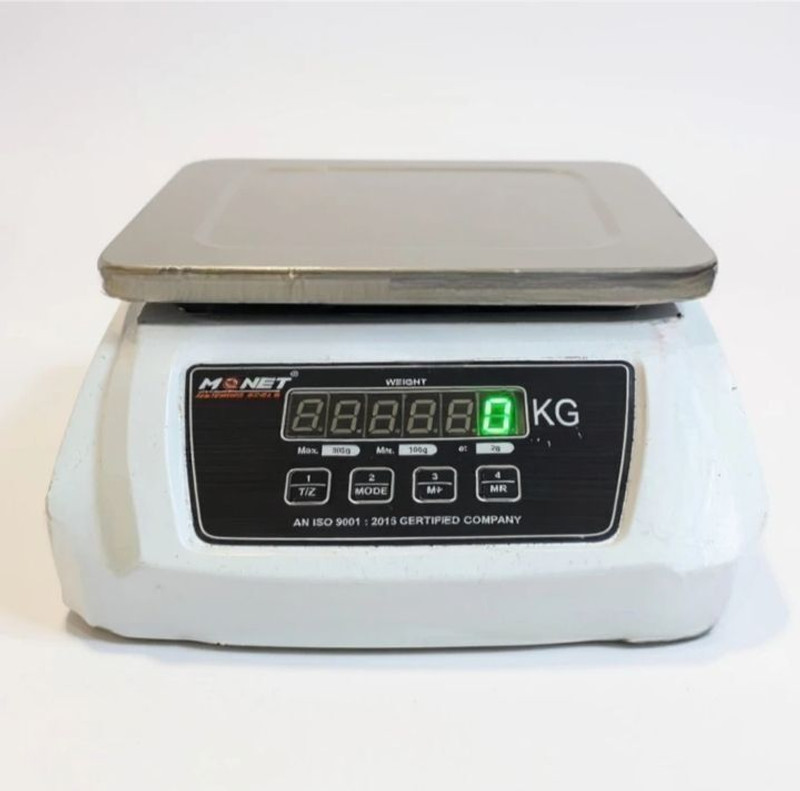 monet SS POLE 30KG Weighing Scale(STEEL GREY)