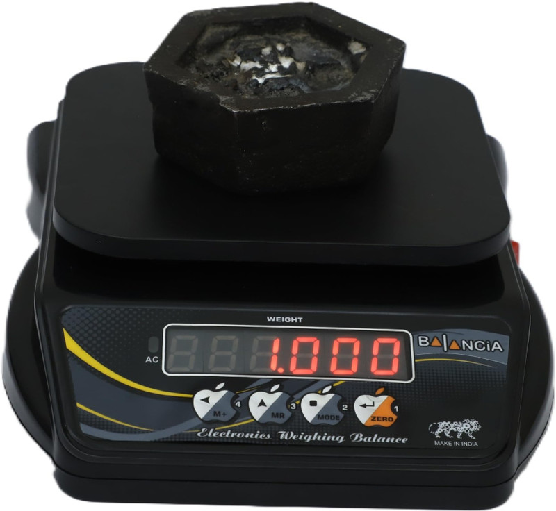 vyog SF-400 A, 10Kg Weight Machine with Fast Response Sensor for Home, Kitchen Weighing Scale(Black)