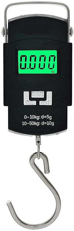 VBR's Group 200Kg Digital Hanging Luggage Fishing Portable Weight Scale Taraju Tarazu Kata Weighing Scale(Blue)