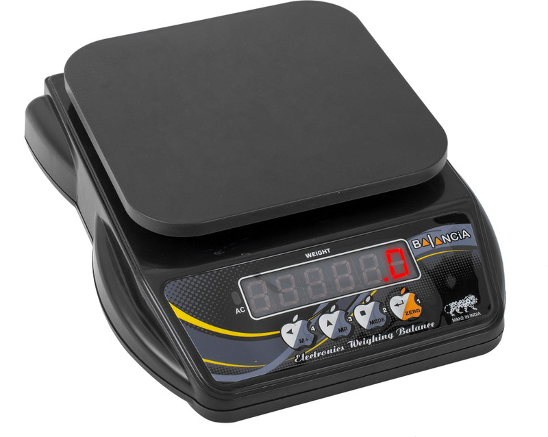 VBR's Group Electronic Digital 10Kg Weight Scale Kitchen Measuring for Fruits,Spice,Food Weighing Scale(Black)