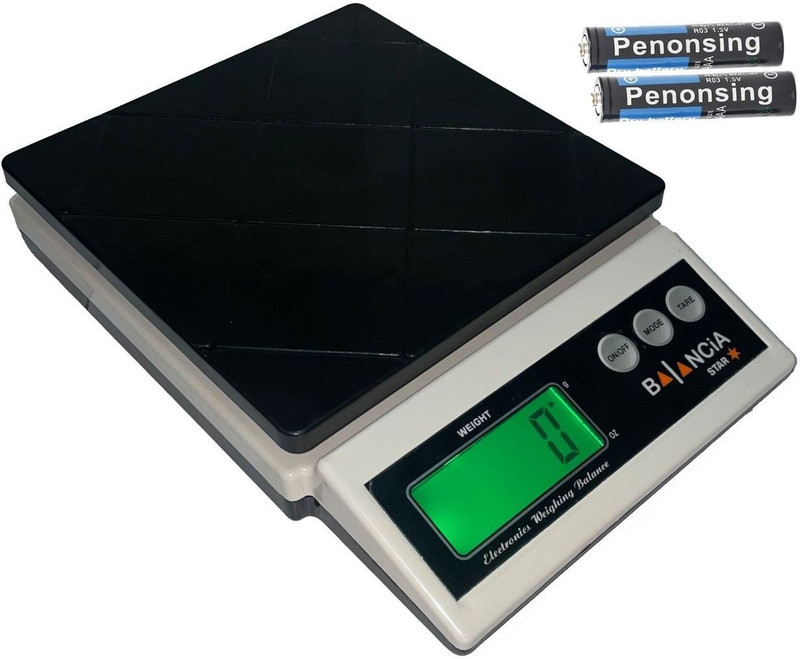 NIBBIN 10Kg x 2g Electronic Kitchen Scale With Fast Response Sensor For Kitchen Home Weighing Scale(Multicolor)