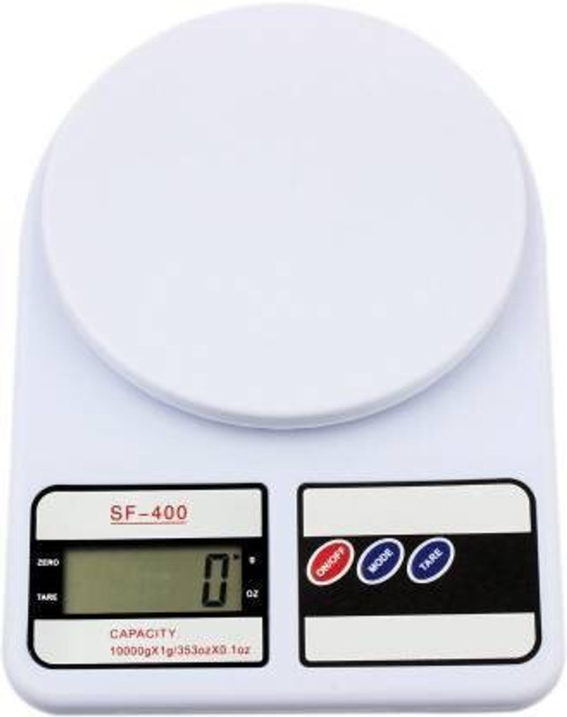 DEFITE MJT kitchen scale SF-400(WHITE) Weighing Scale(White)