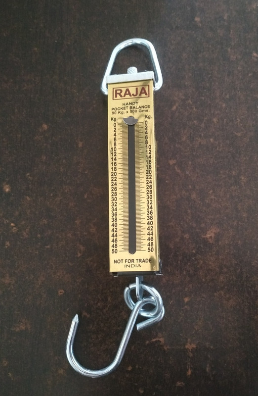 APNA KANHA Handy Analog Suspension 50 Kg Weighing Scale Weighing Scale(Multicolor)