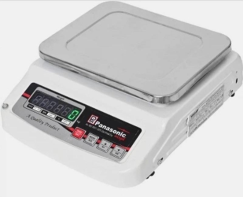 Costco Weigh Pana 40kg Dual Display for all type of Shops Primium Weighing Scale(Bright White)