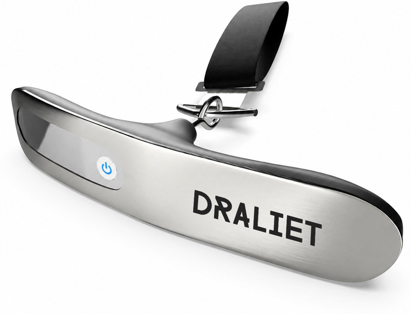 DRALIET Weighing Scale for Luggage (Silver_ELS) Weighing Scale(Grey, Black)
