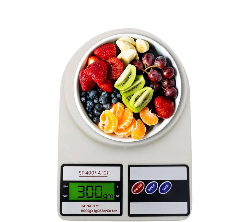 SAG Digital Kitchen Weighing Scale 10 kg for Baking, Cooking. Weighing Scale(Multicolor)