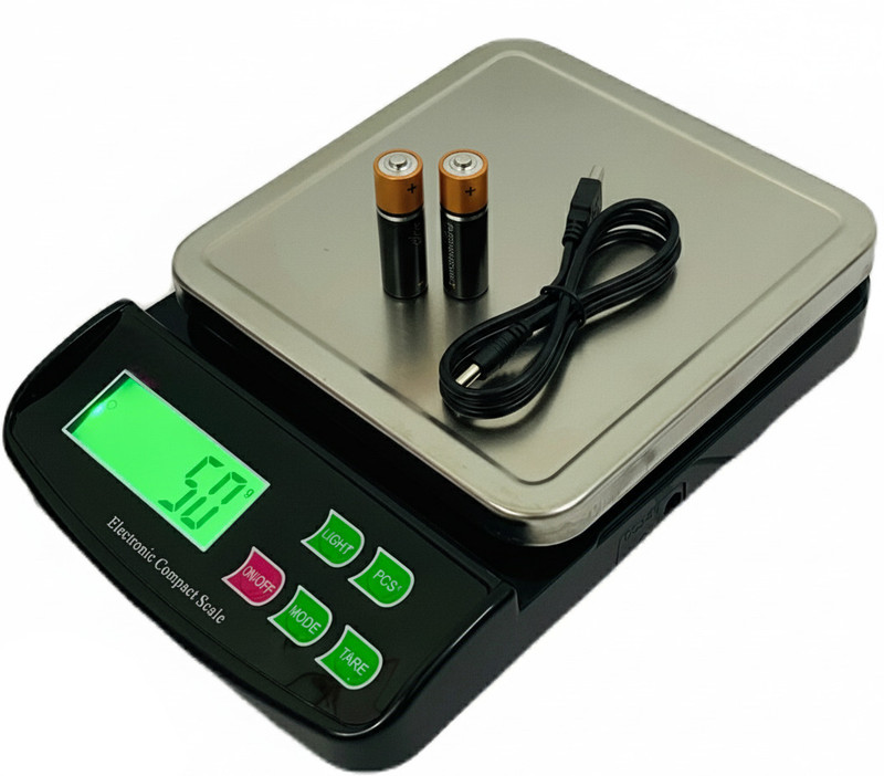 VBR's Group 10Kg x 1g Electronic Kitchen Scale With Fast Response Sensor For Kitchen Home Weighing Scale(Black, Stainless Steel)