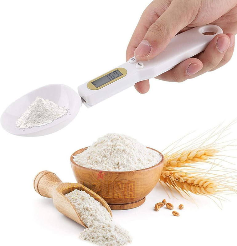 HARJAG ENTERPRISE Electronic Digital Spoon for Medicine,Food,Diet Health,Fitness,Baking&Cooking Weighing Scale(White)