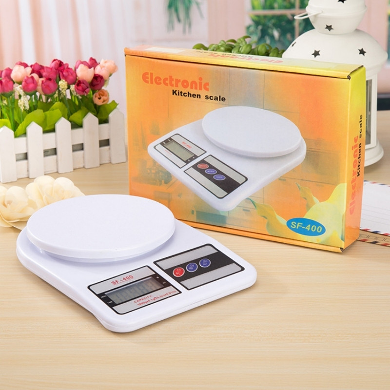 MAFAHH Digital Electronic 10 Kg Weight Scale Machine | Weight Machines for Kitchen | Measure for Measuring Fruits,Spice,Food,Vegetable | Color May Vary – 10 kg Weighing Scale(Multicolor)