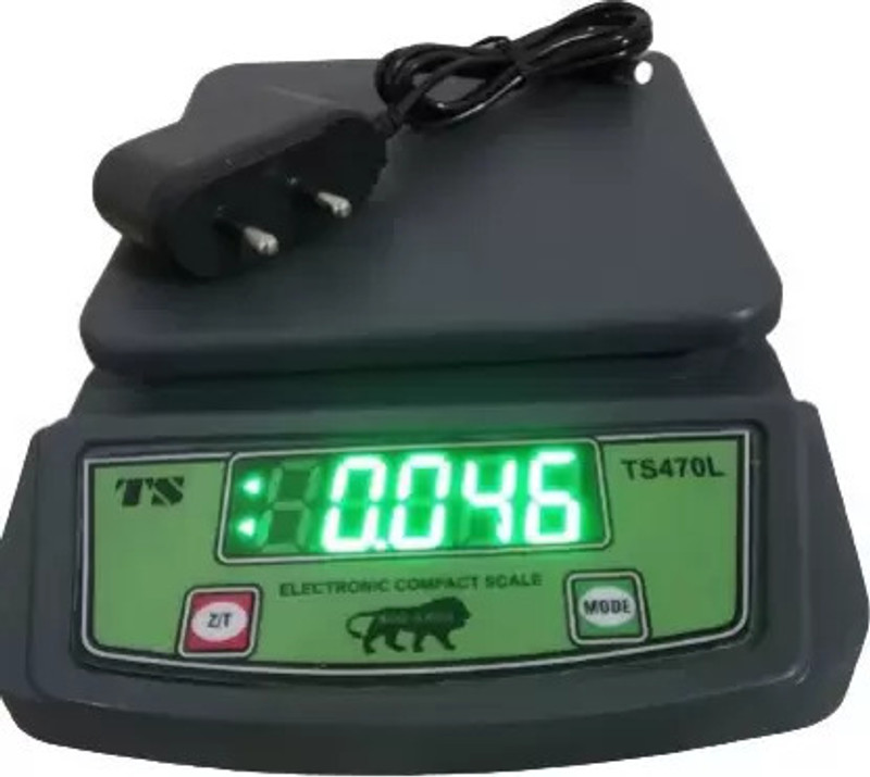 SOYEN SB -470 GREY BODY GREEN LED Automatic Vegetable Weighing Scale(Black)