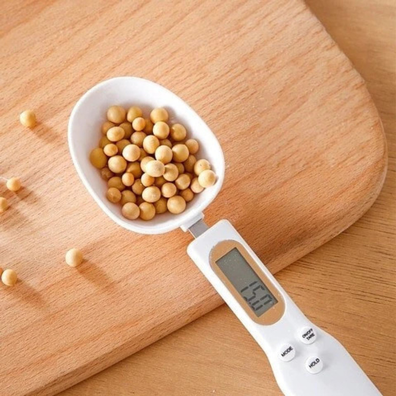 CRAZYGOL Kitchen Digital Spoon Weighing Scale Weighing Scale(White)