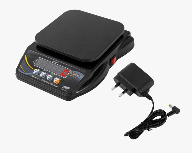 SONALEX Weight Machine 10kg Scale Digital For Shop vajan kata Food Cake Vegetable(Black) Weighing Scale(Black)