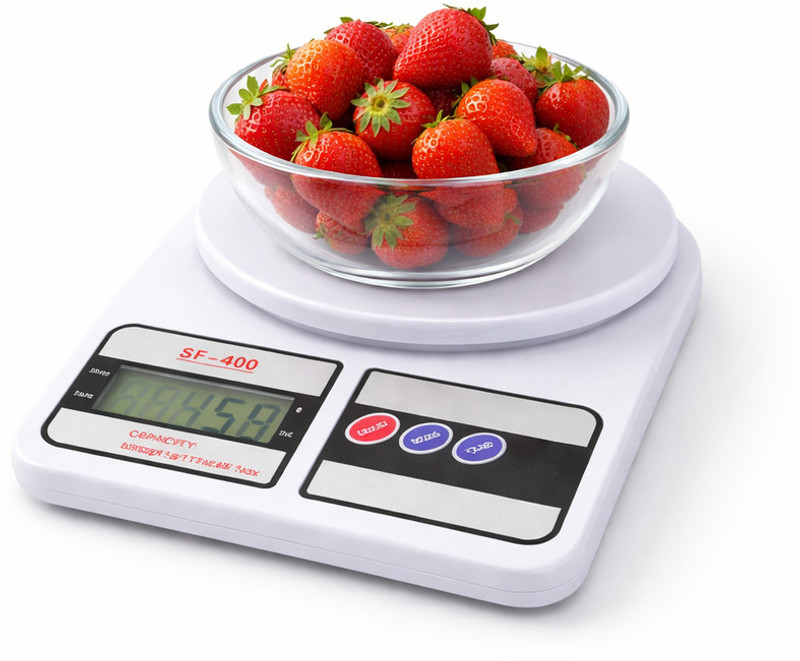 bhagyashree internationals SF-400 Digital Kitchen Weighing Scale Weighing Scale(White)