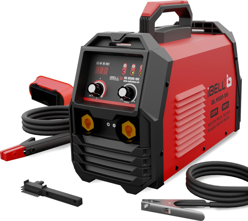 iBELL IBL M300-106 Dual-Phase 300A, 220V Home & 380V Industrial Power, IGBT, Arc Force Inverter Welding Machine