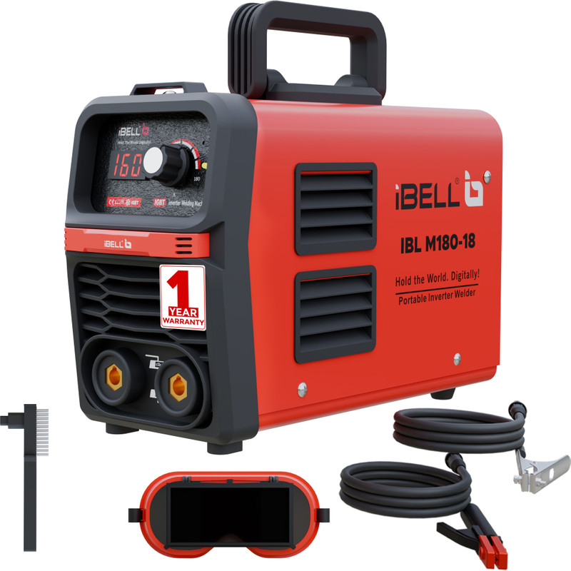 iBELL IBL M220-76 ARC Welding Machine 220A,Portable IGBT Welder,Hot Start, Anti-Stick, Inverter Welding Machine