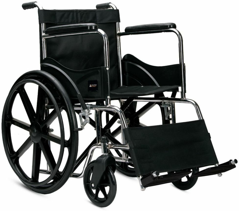 SAHASRAMEDE Foldable Wheelchair-Lightweight Manual Wheelchair(Self-propelled Wheelchair)