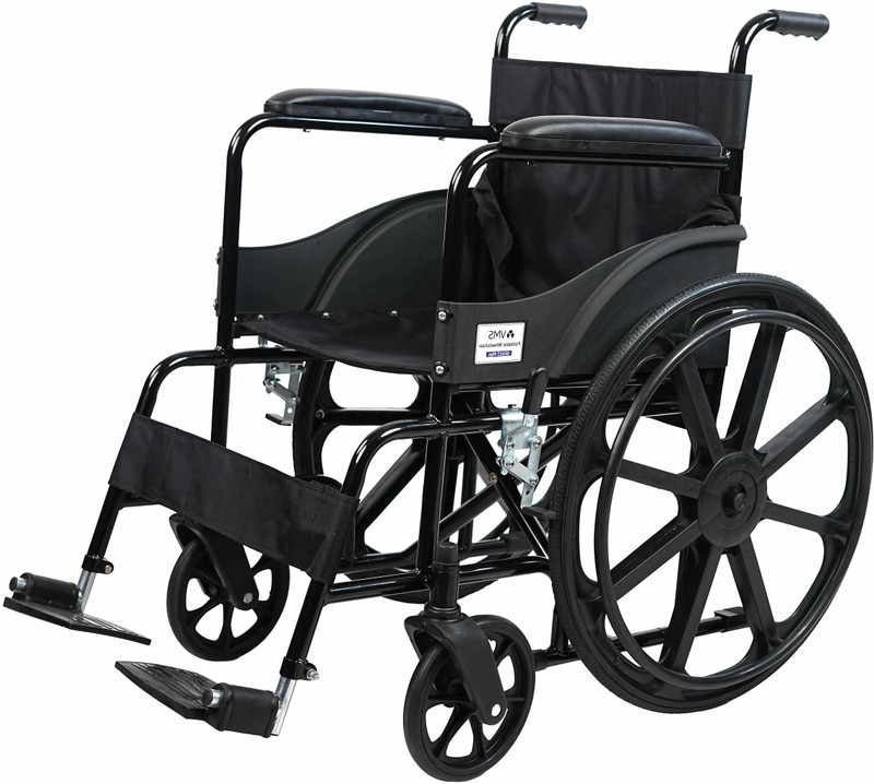 VMS Careline Select Plus Foldable, Manual Wheelchair(Self-propelled Wheelchair)